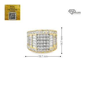 10K Gold CZ Ladies Ring