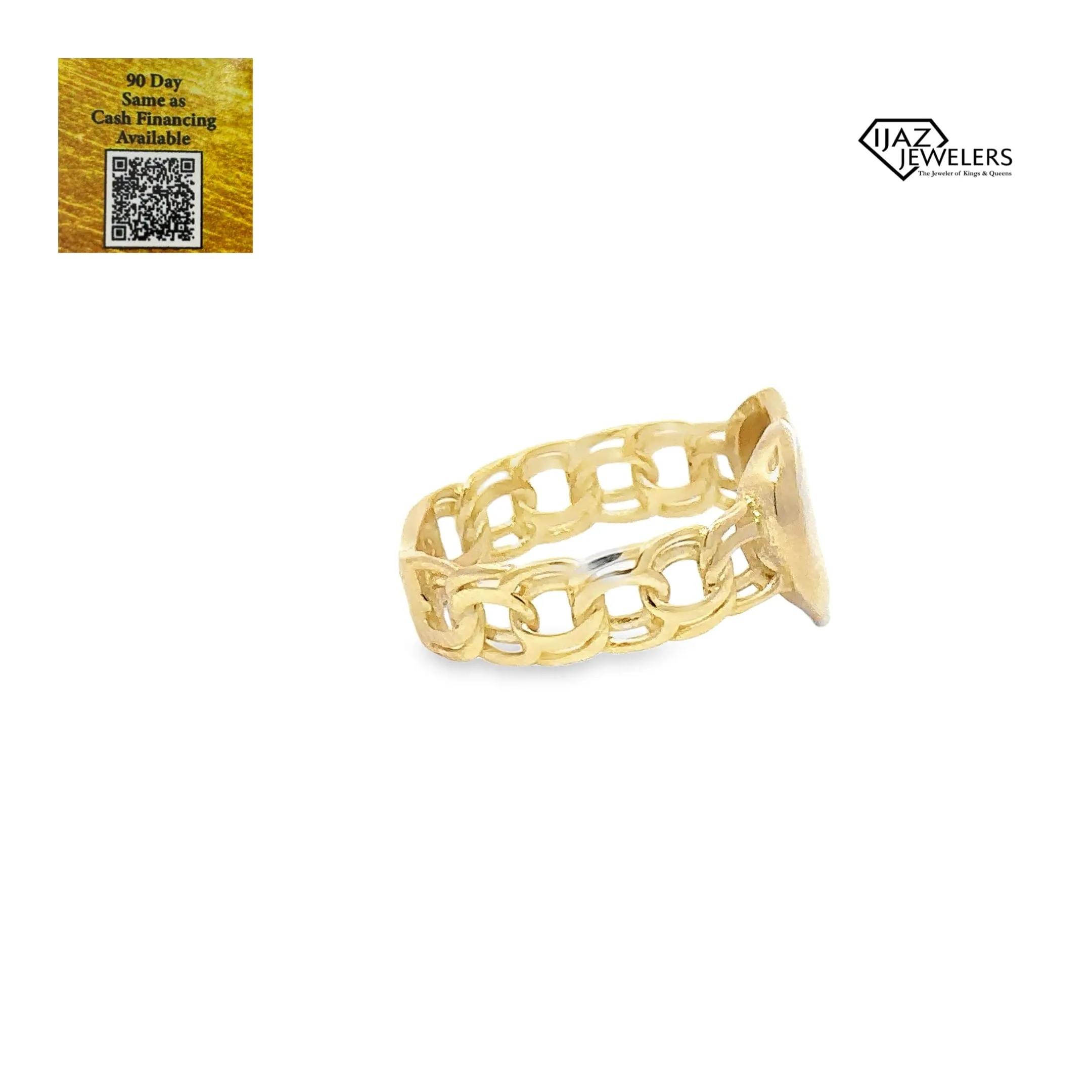 10K Gold Heart Ring