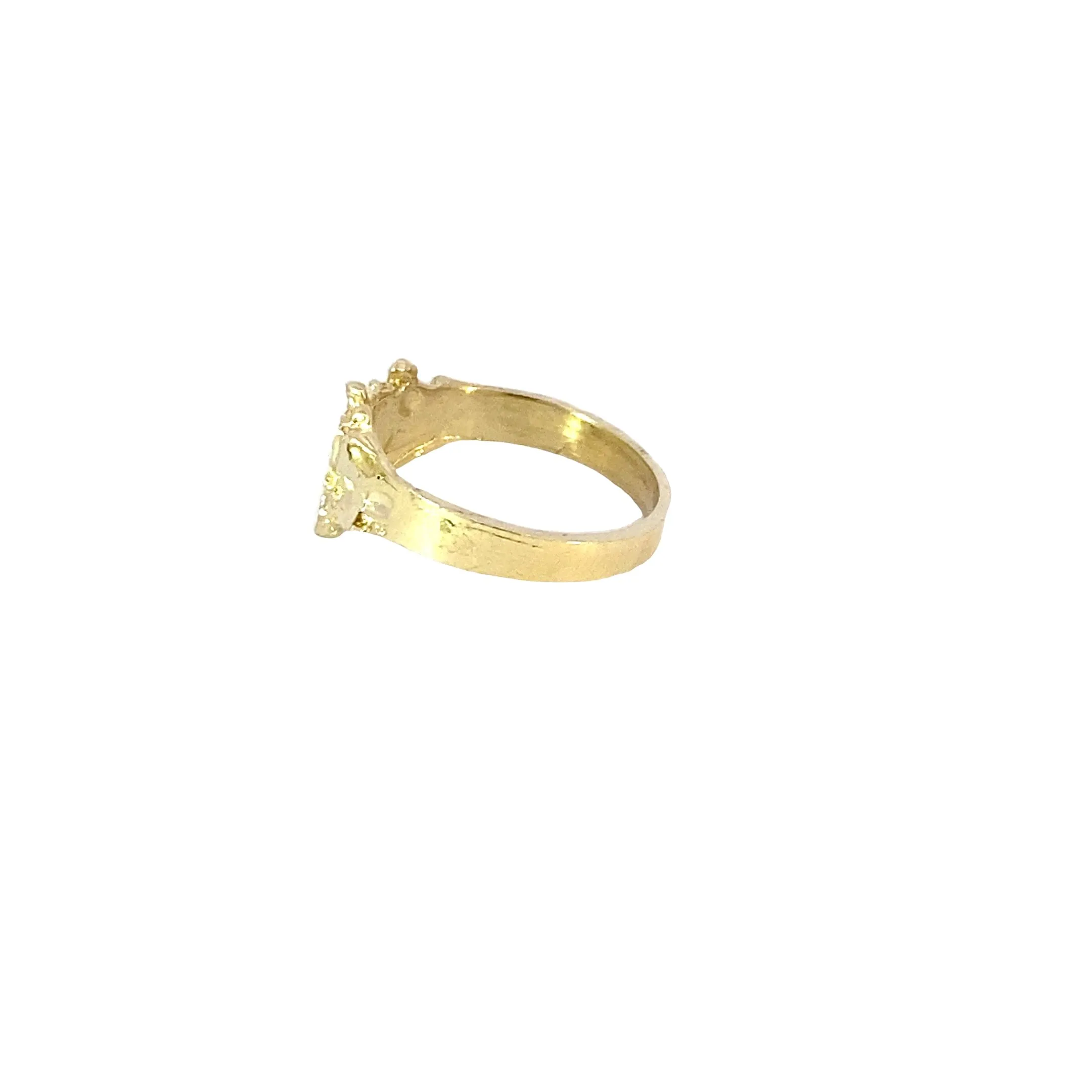 10K Gold Nugget Ring 2.3 Grams