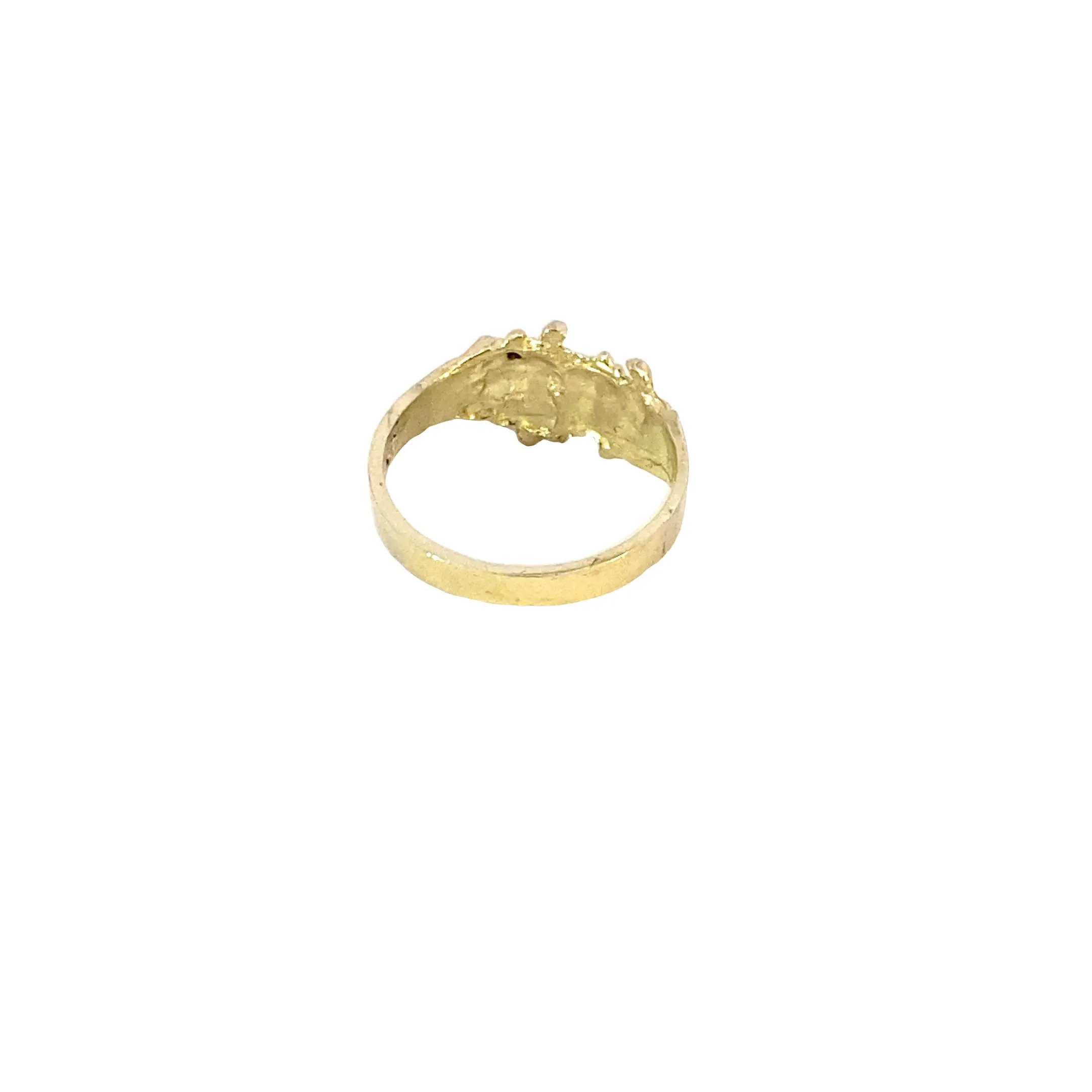 10K Gold Nugget Ring 2.3 Grams