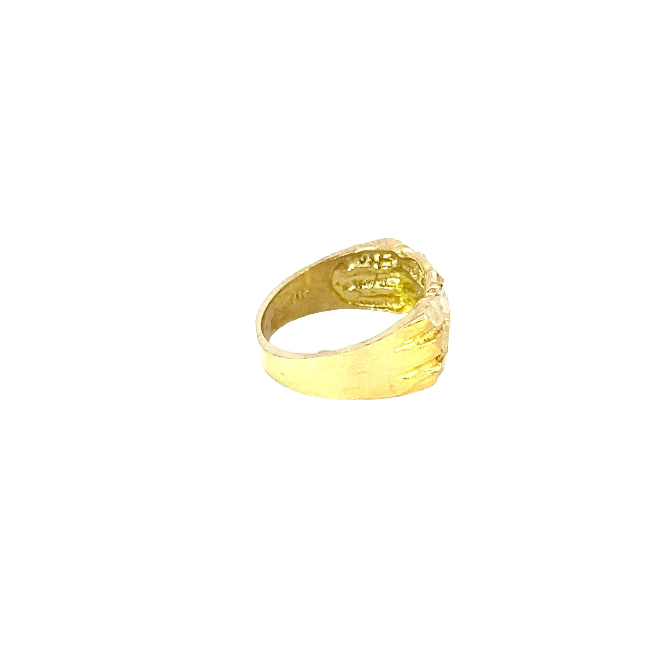 10K Gold Nugget Ring 3.3 Grams