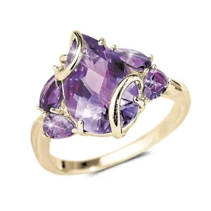 Amethyst Vine Ring