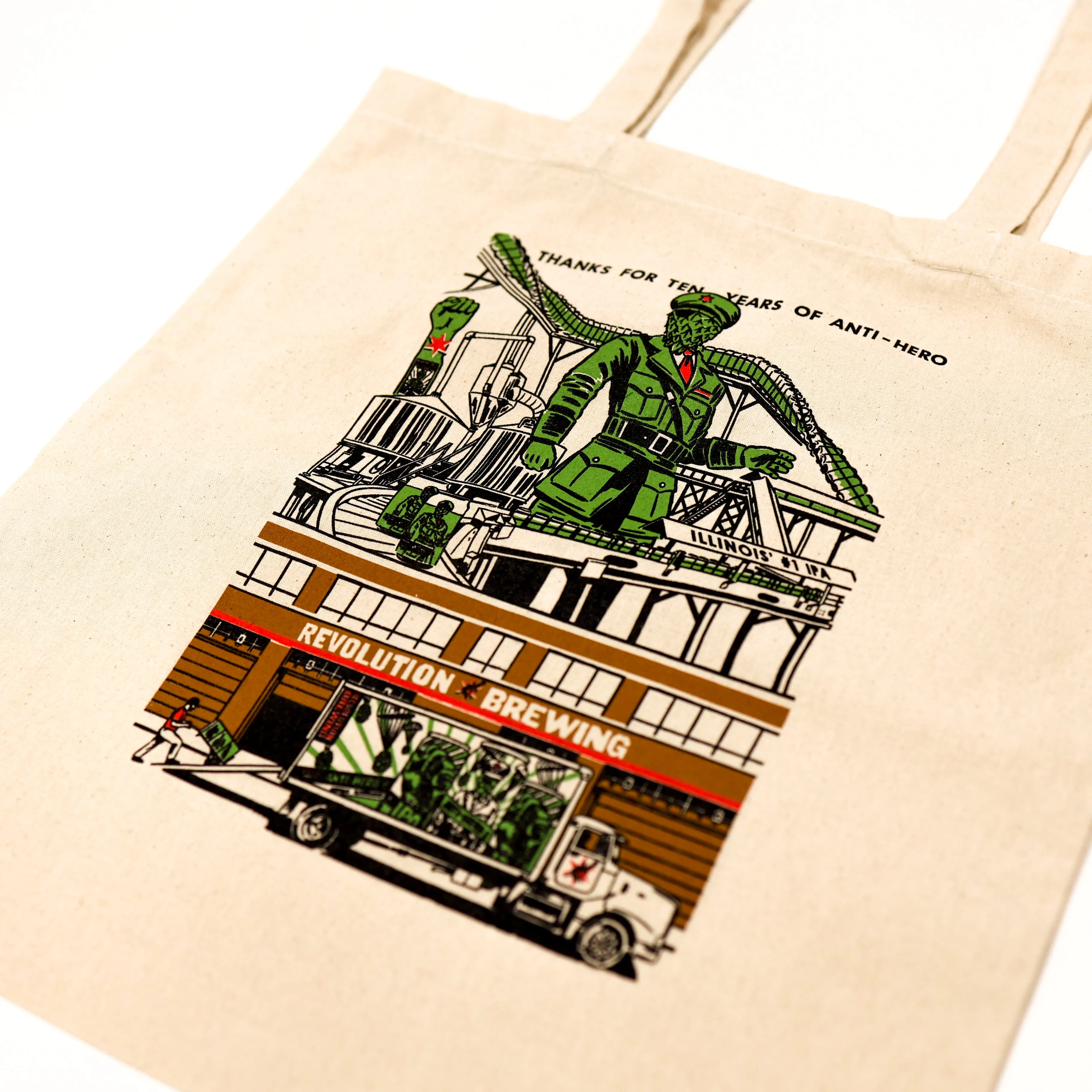 Anti-Hero Canvas Tote Bag