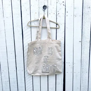 'ART?' PAINTED TOTE BAG