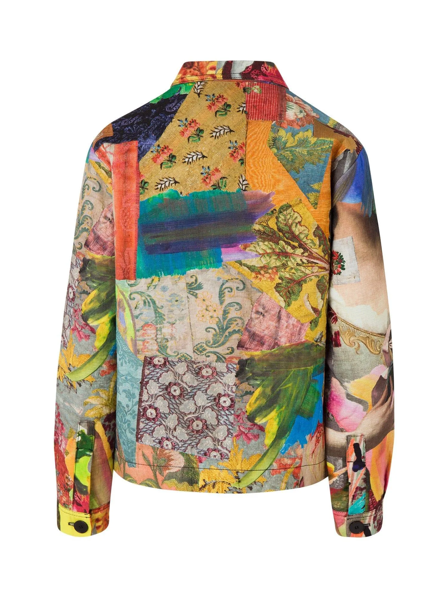 Baroque Print Workwear Jacket