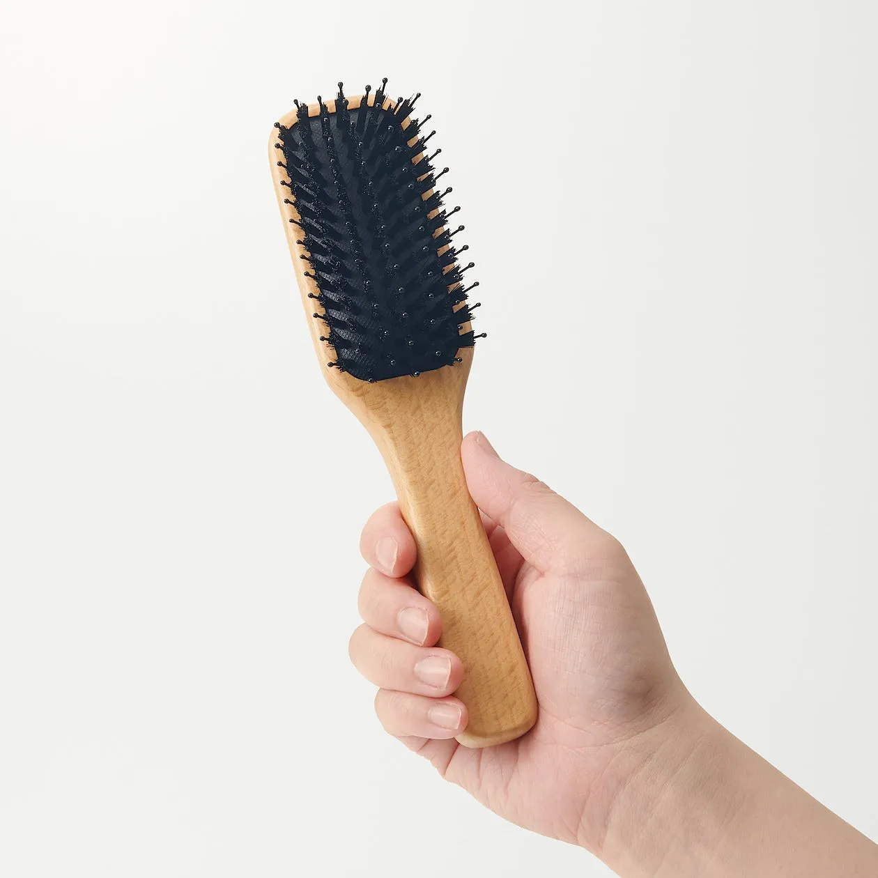 Beech Wood Mixed Bristle Hair Brush