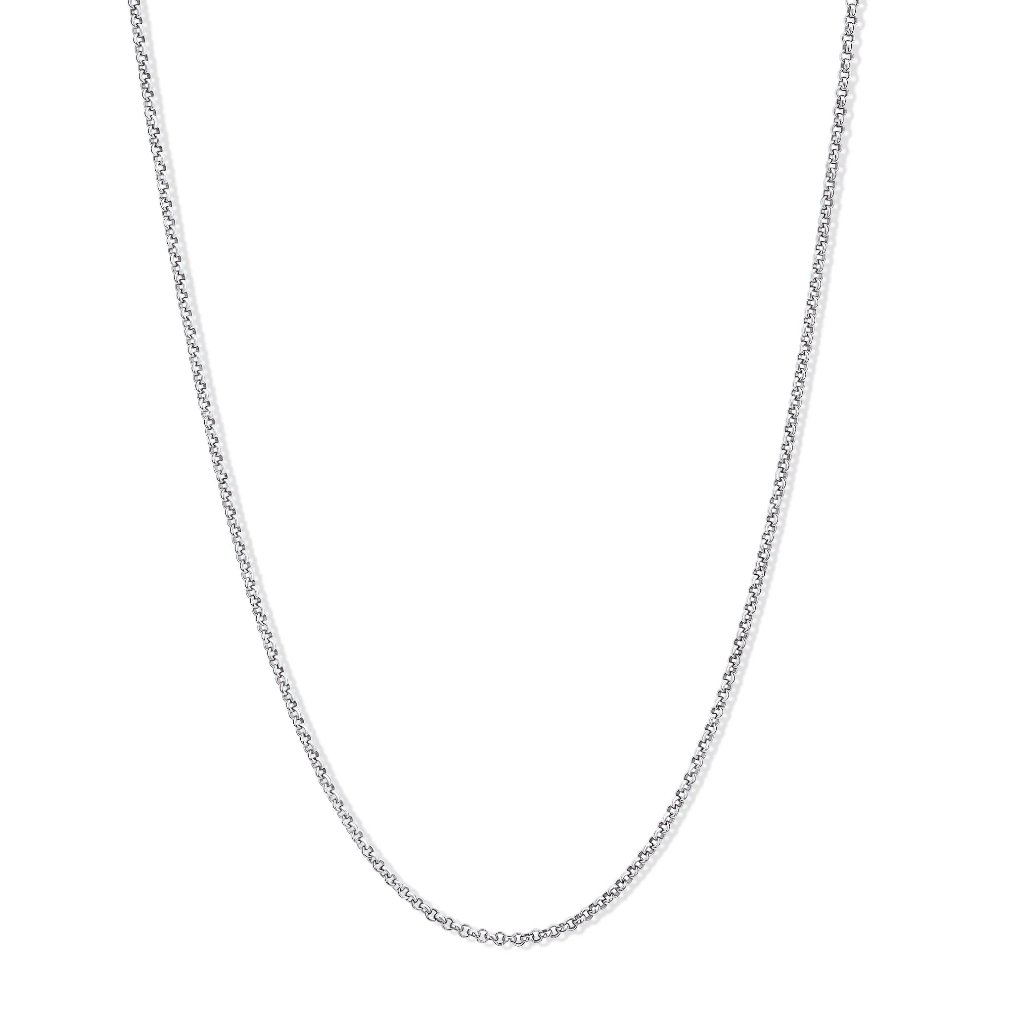 Belcher Mini Chain 18ct White Gold