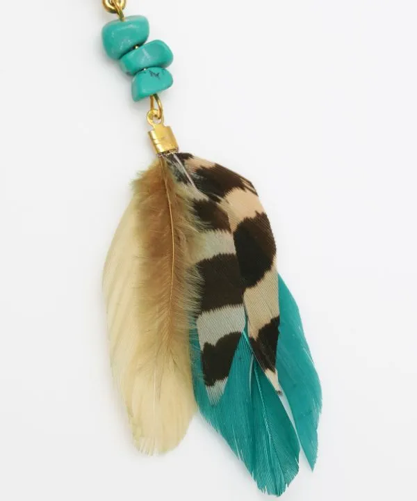 Bohemian Feather Earrings