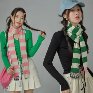 Chuu Heart Color Matching Scarf