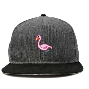 Dalix Flamingo Snapback Hat