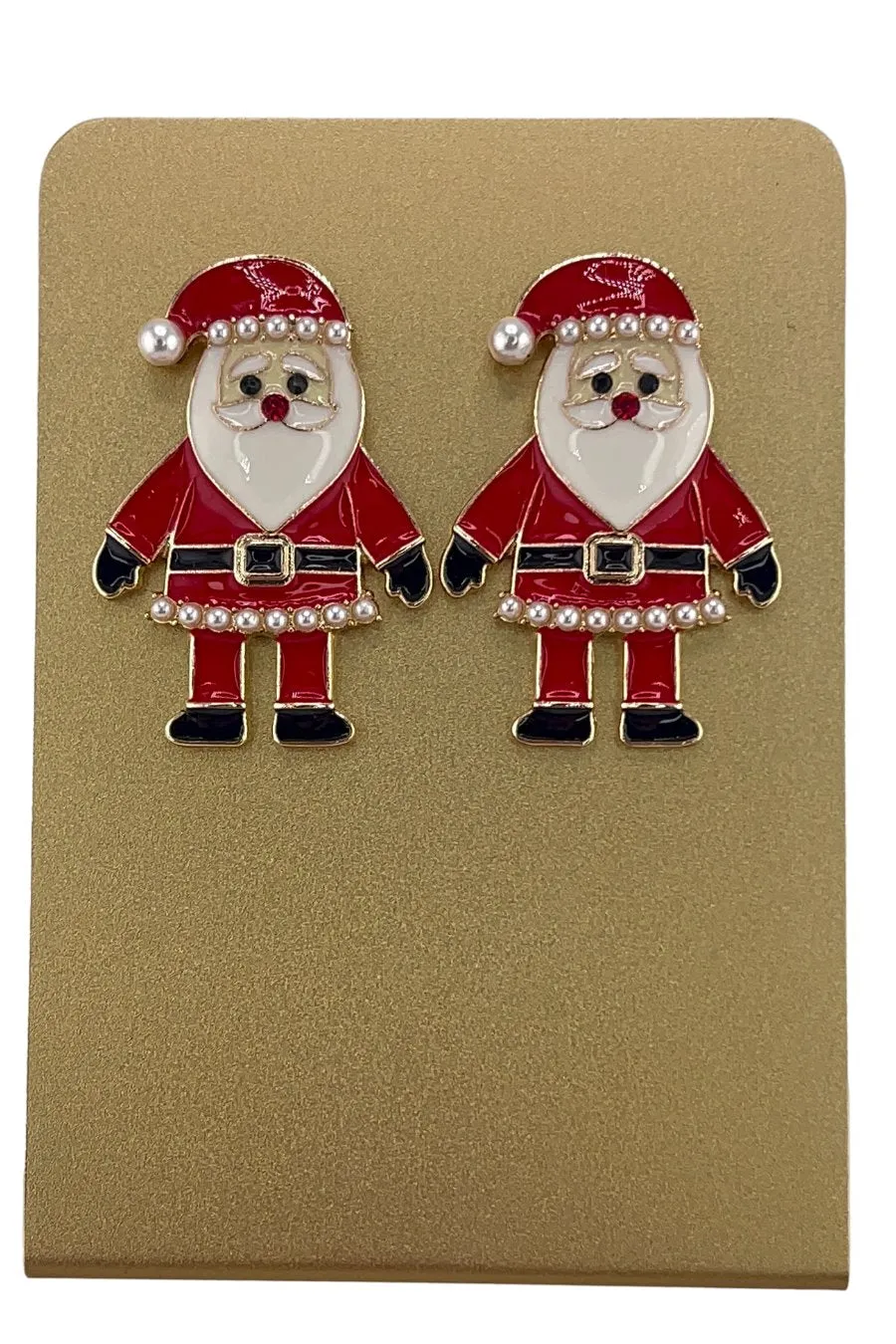 Dear Santa Pearl Earrings