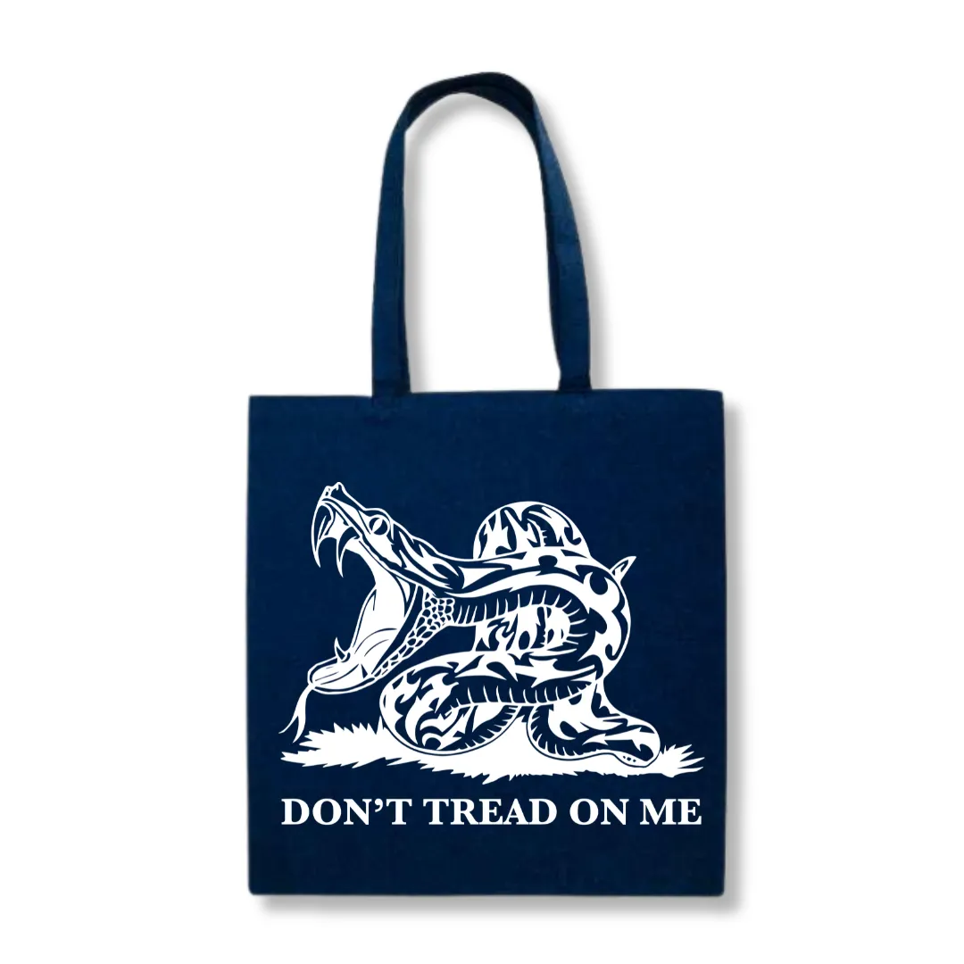 D.T.O.M. Gadsden Snake Tote Bag (3 Colors)