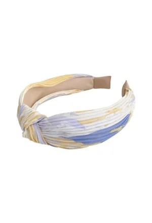 Elisa Headband-Blue/Yellow