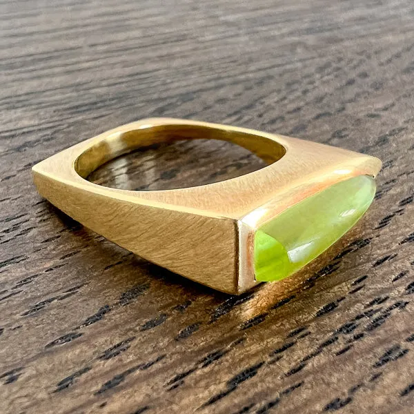 Estate Peridot Ring