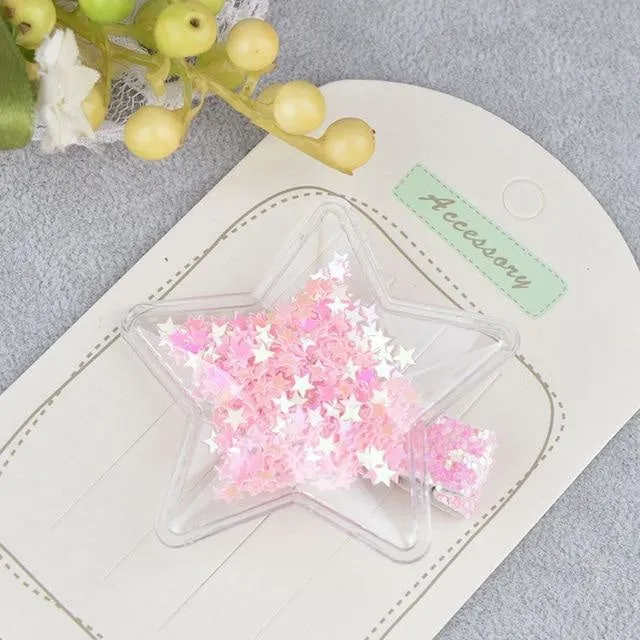 Glitter Confetti Clippies