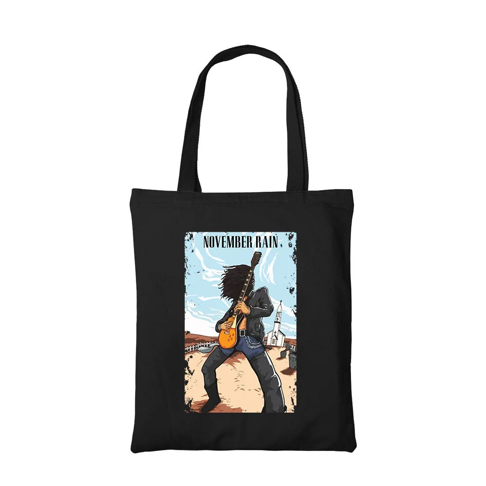 Guns N' Roses Tote Bag - November Rain