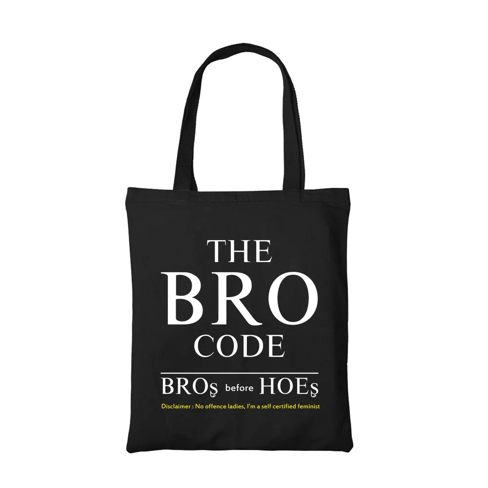 How I Met Your Mother Tote Bag - Bro Code