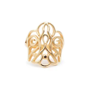 James Avery 14K Yellow Gold Dove Cocktail Ring