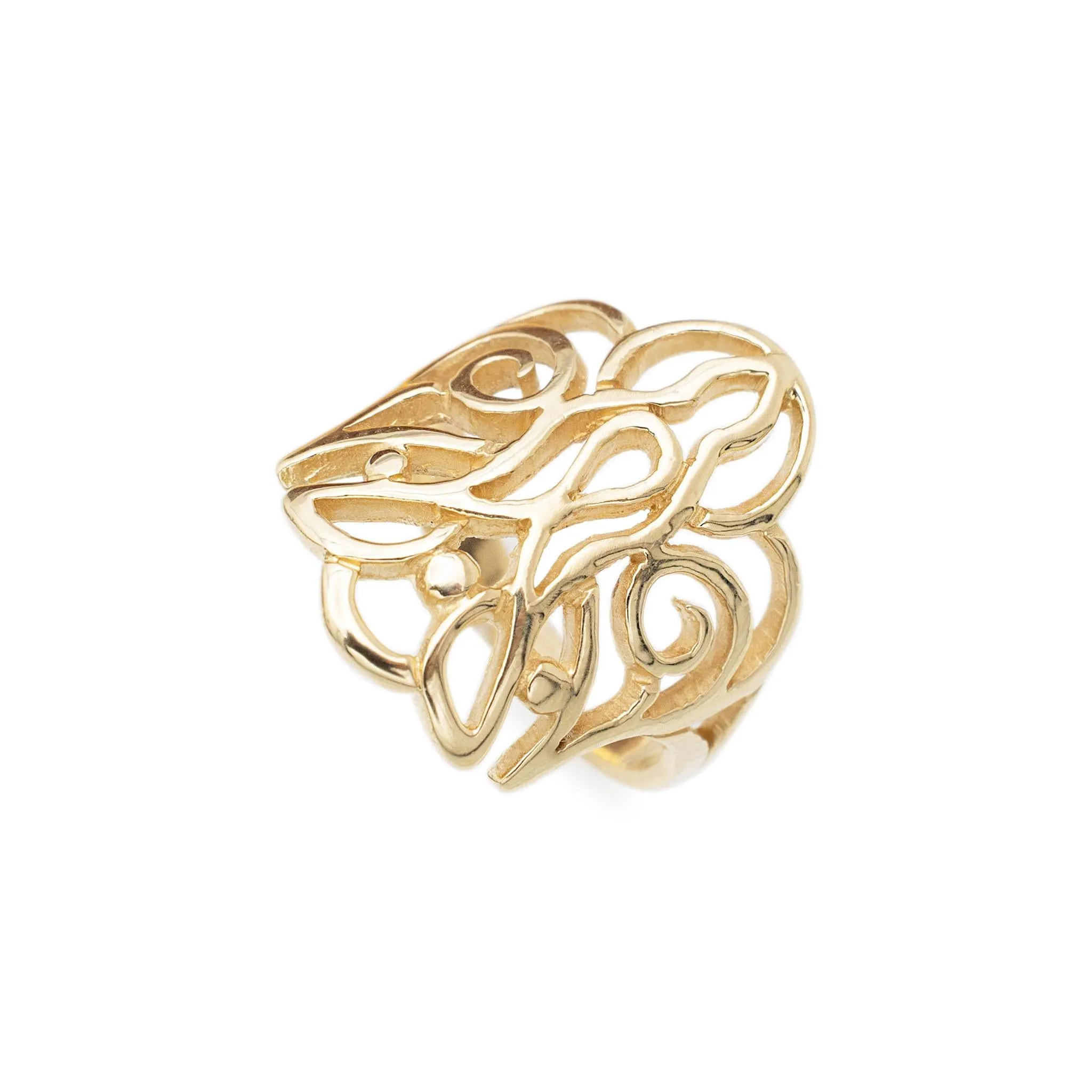 James Avery 14K Yellow Gold Dove Cocktail Ring