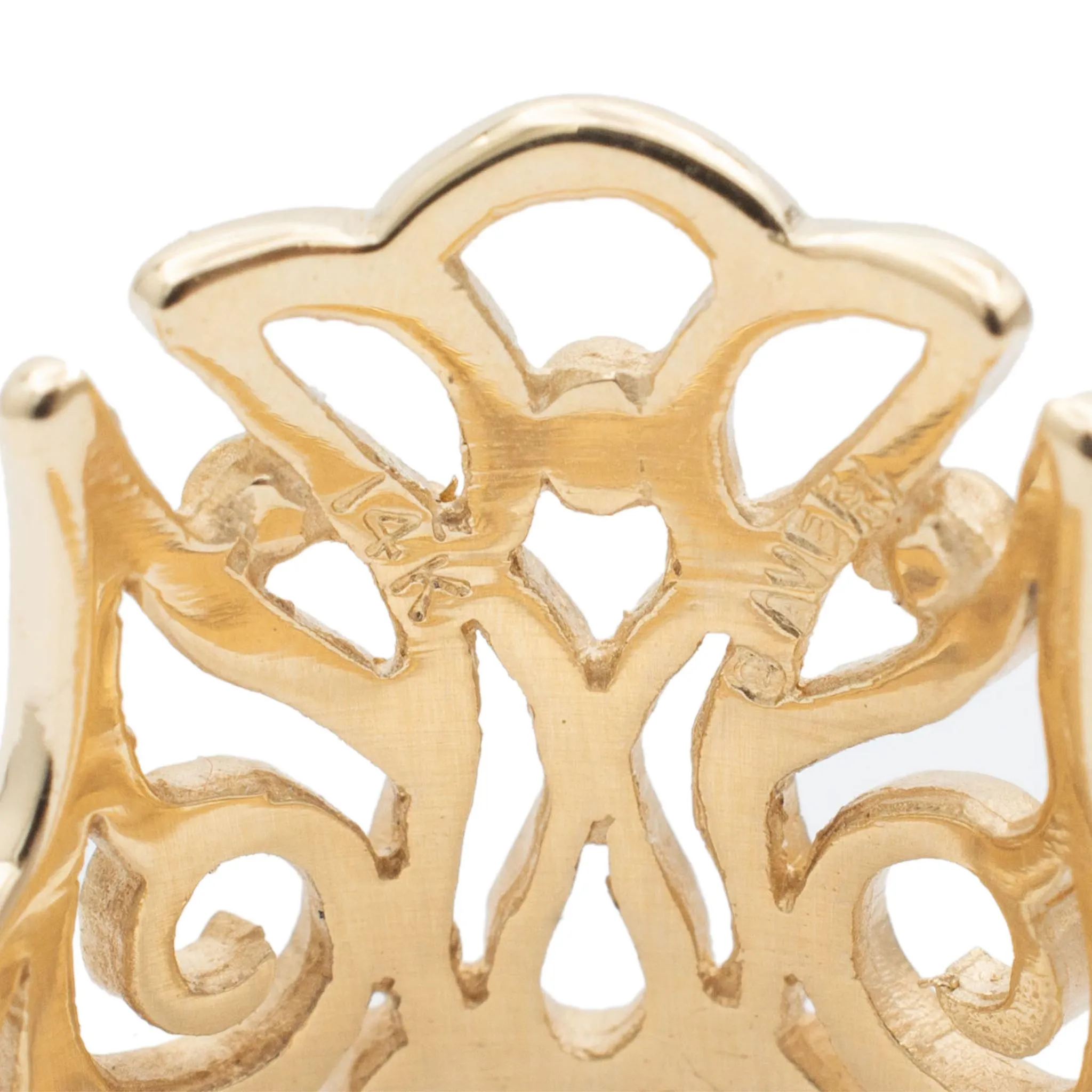 James Avery 14K Yellow Gold Dove Cocktail Ring