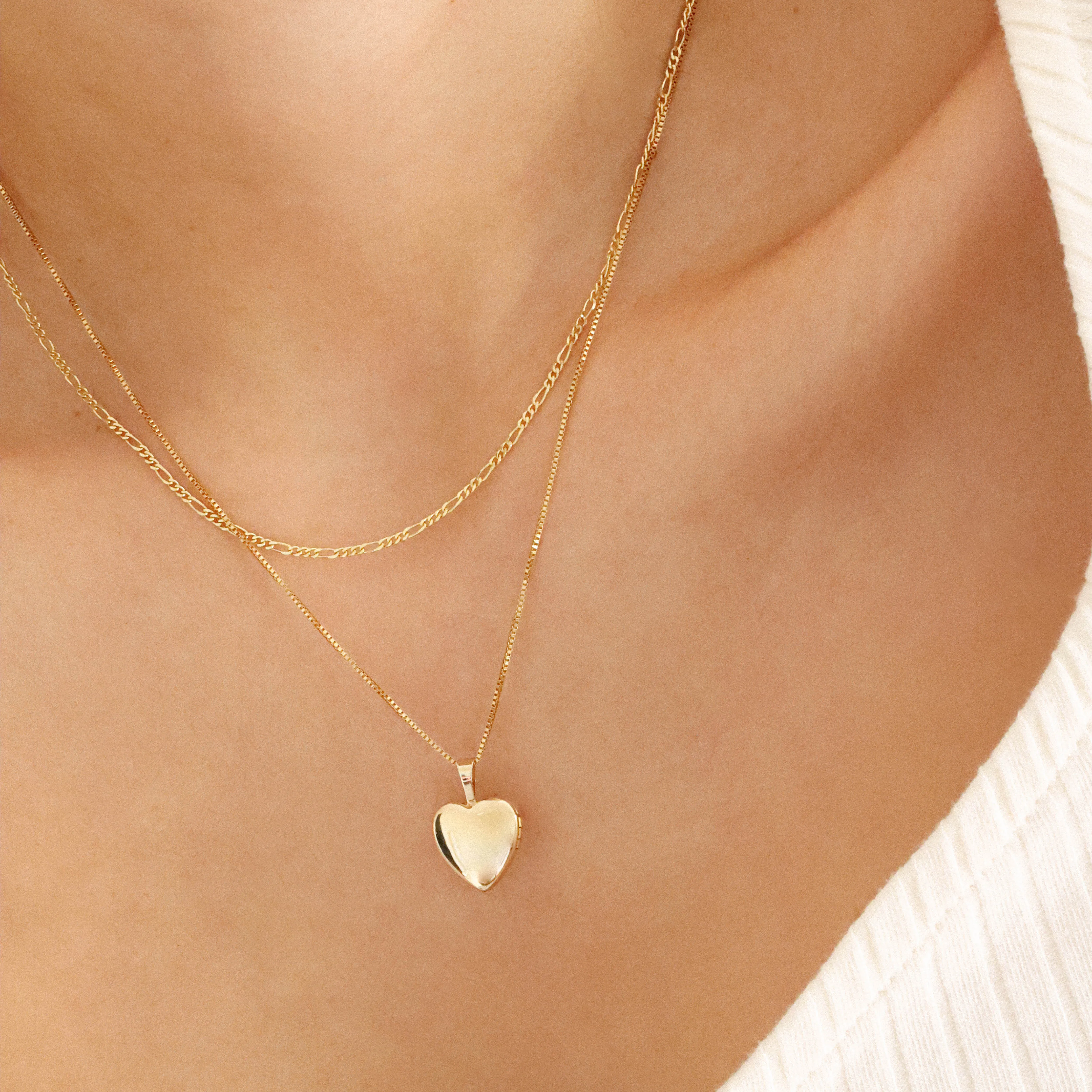 Locket Necklace - Heart