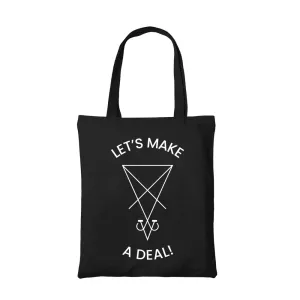 Lucifer Tote Bag - Let's Make A Deal