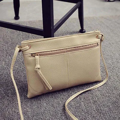 New Fashion Zipper Women Bag Soft PU Leather Women Messenger Bags Brand Designer Handbags Crossbody Ladies Shoulder Bags