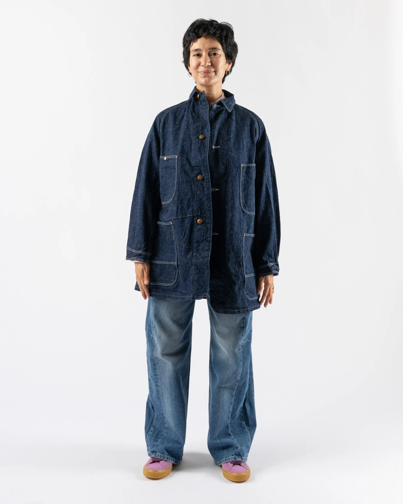 orSlow Loose Fit Denim Coverall