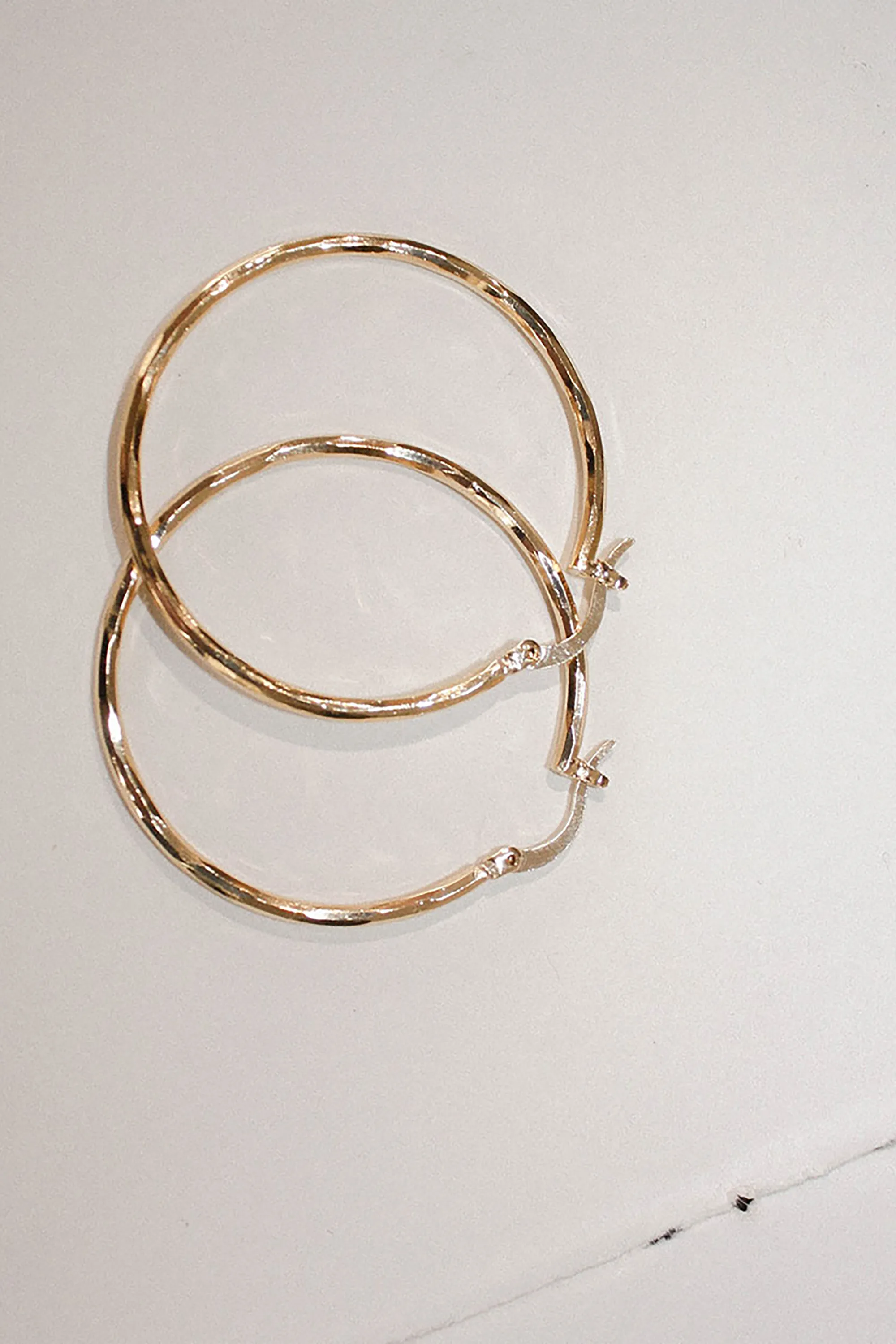 positano hoop 40mm gold <br> by Sunny Afternoon