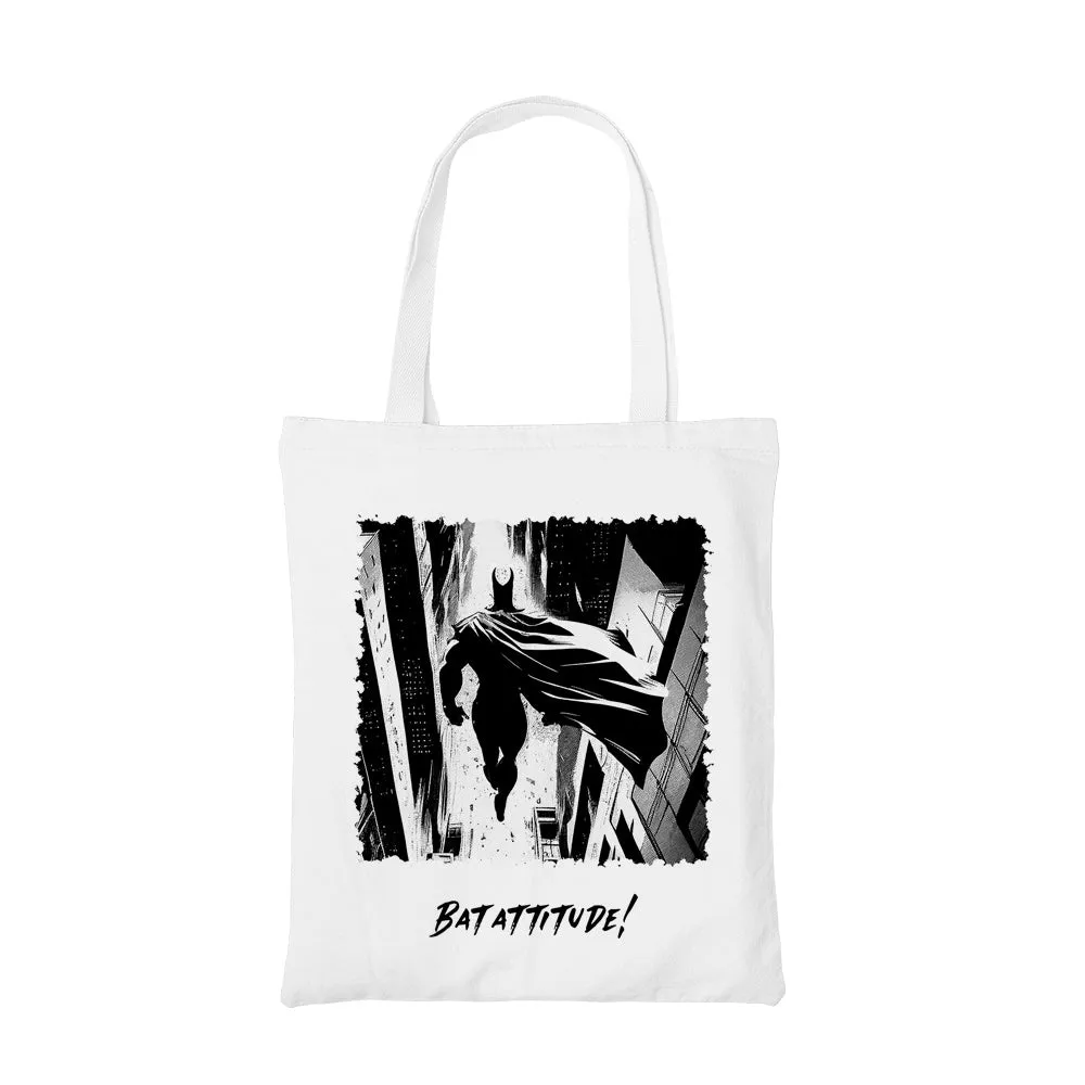 Superheroes Tote Bag - Bat Attitude