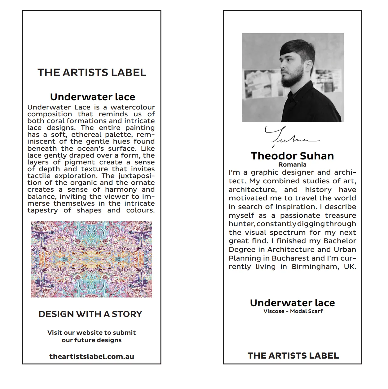 The Artist Label Scarves - S/S 24