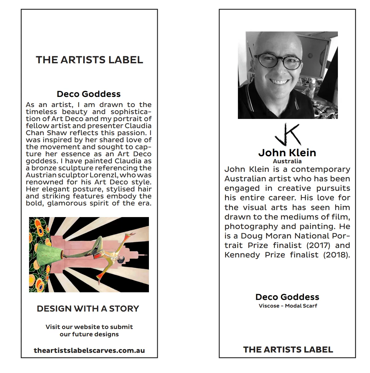 The Artist Label Scarves - S/S 24