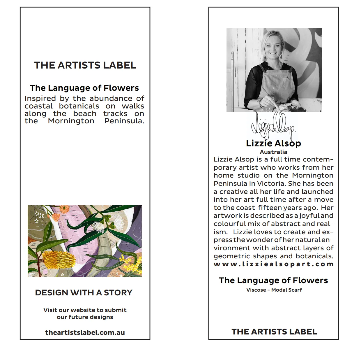 The Artist Label Scarves - S/S 24