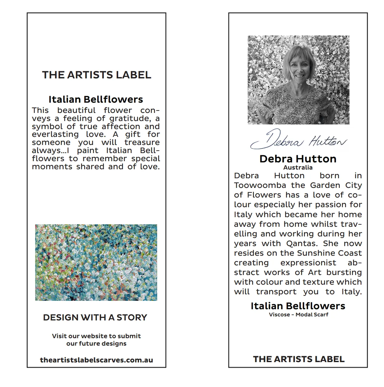 The Artist Label Scarves - S/S 24