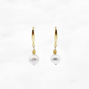 The Nine Gold Pearl Earrings