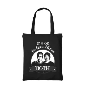 The Vampire Diaries Tote Bag - Love Them Both