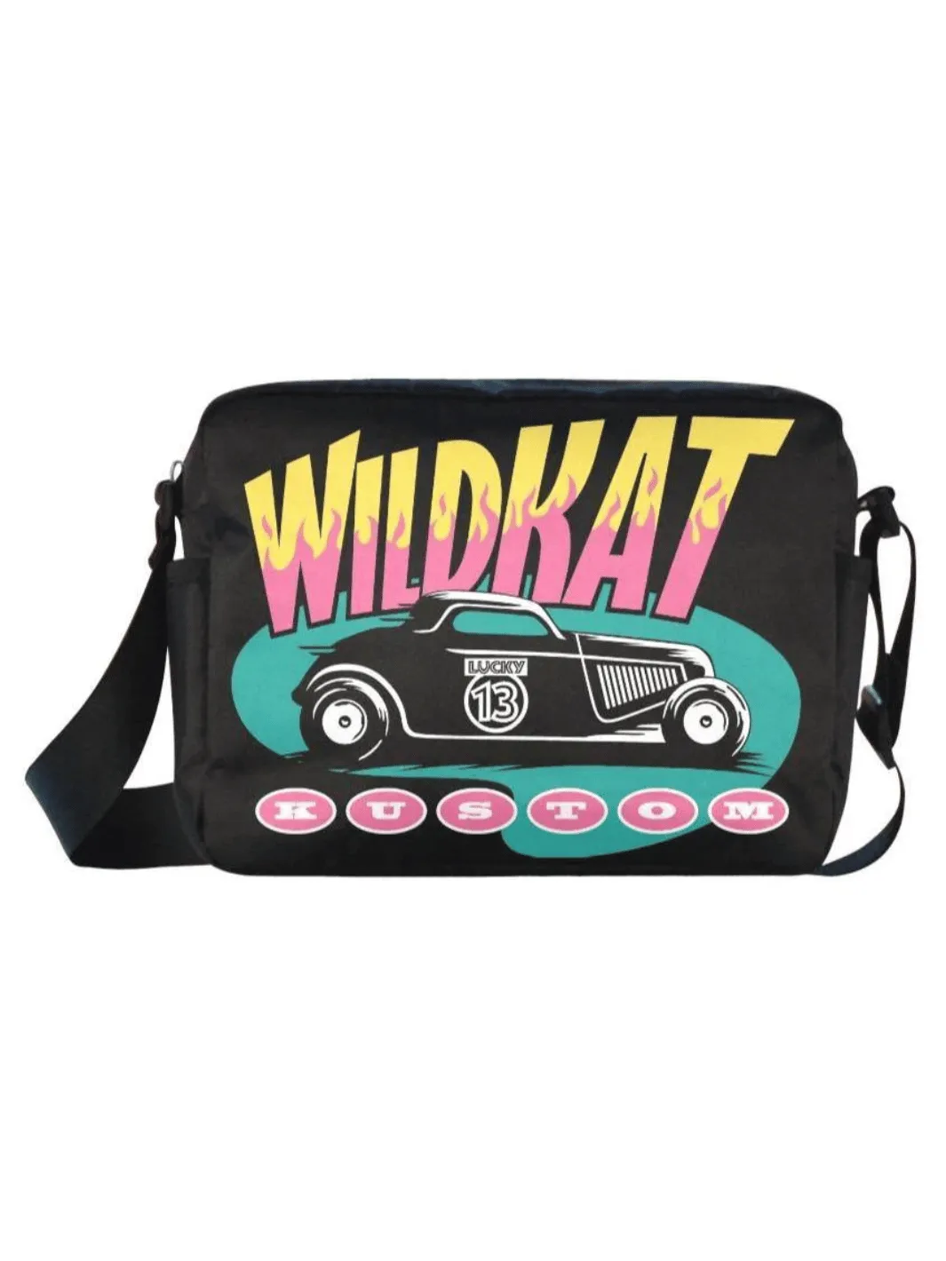 UNISEX Crossbody Nylon Satchel Bag WILDKAT CUSTOMS