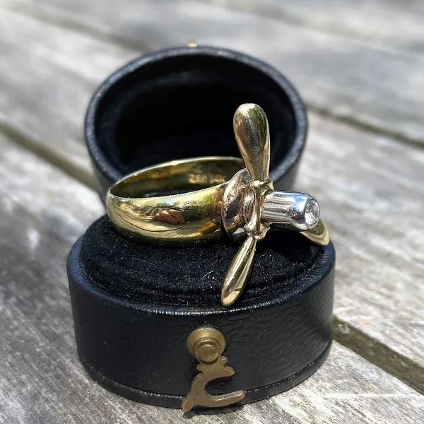 Vintage Propeller Ring