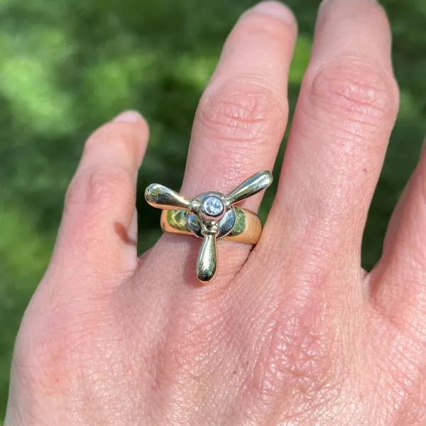 Vintage Propeller Ring